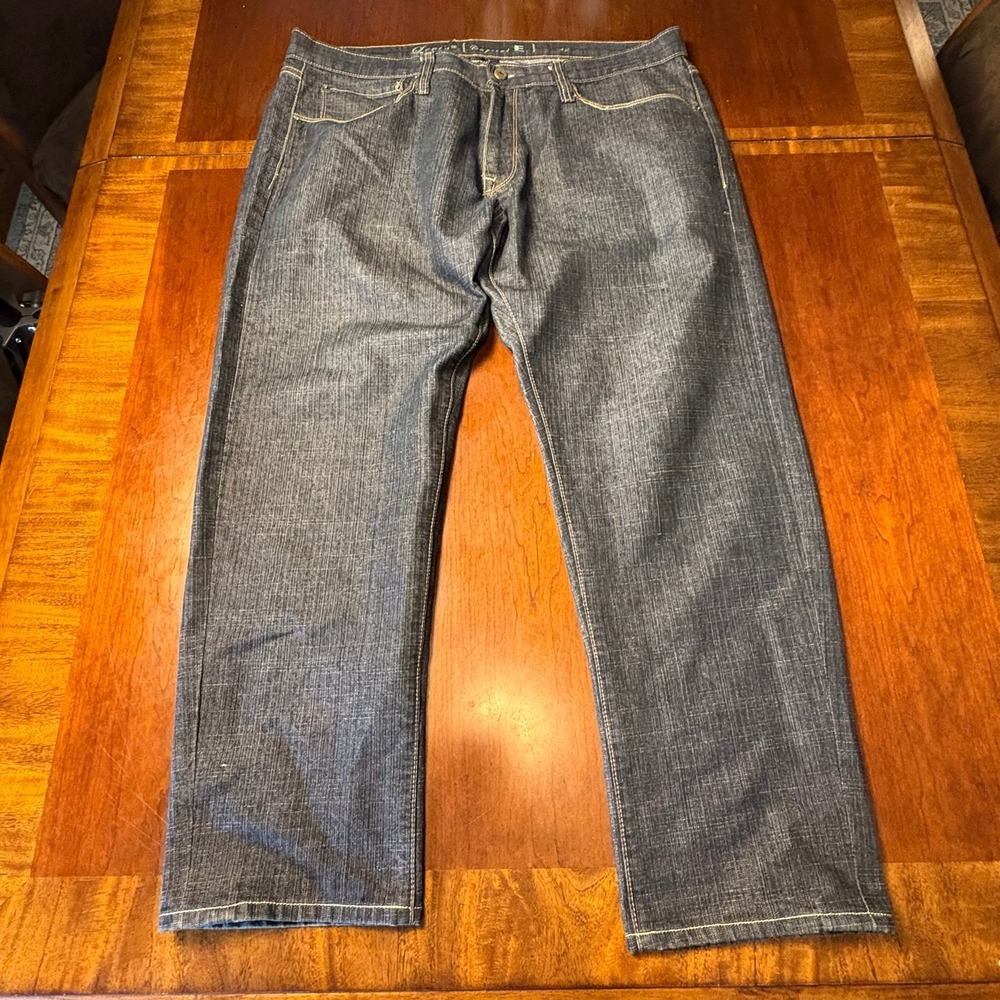 Levi's Capital E Hesher Regular Straight Dark Wash Jeans Size 42